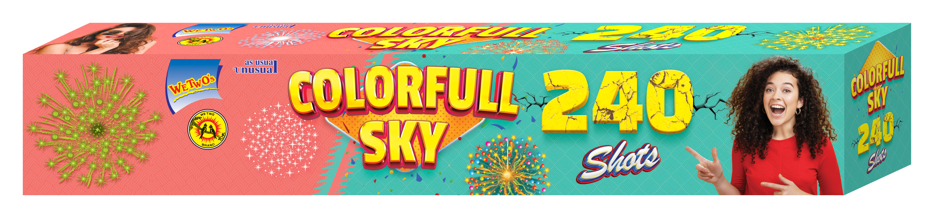 240 SHOTS Colourful Sky