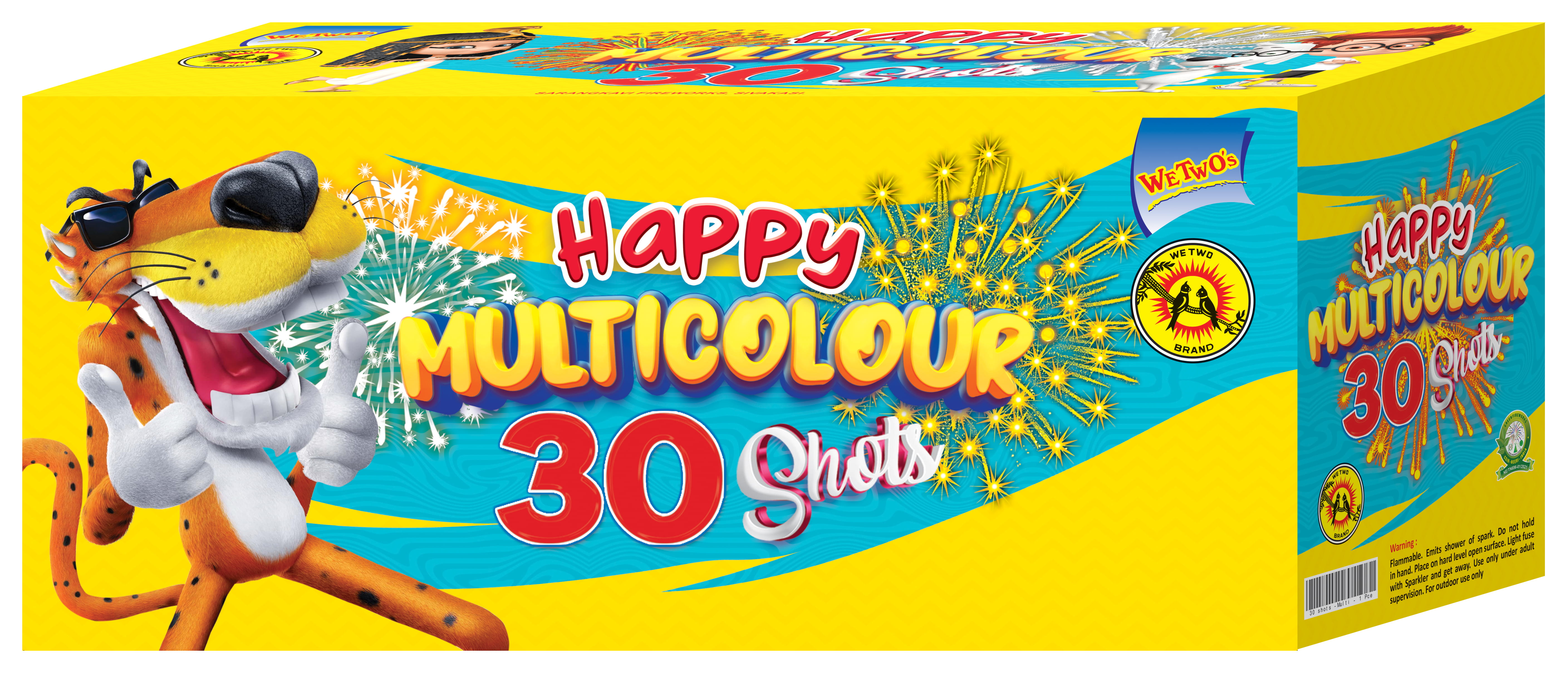 30 SHOTS With Multi color