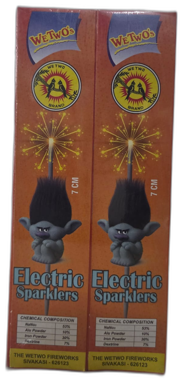 7 CM. Electric Sparklers