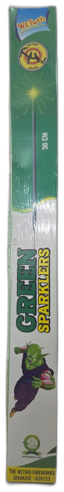 30 CM Green Sparklers