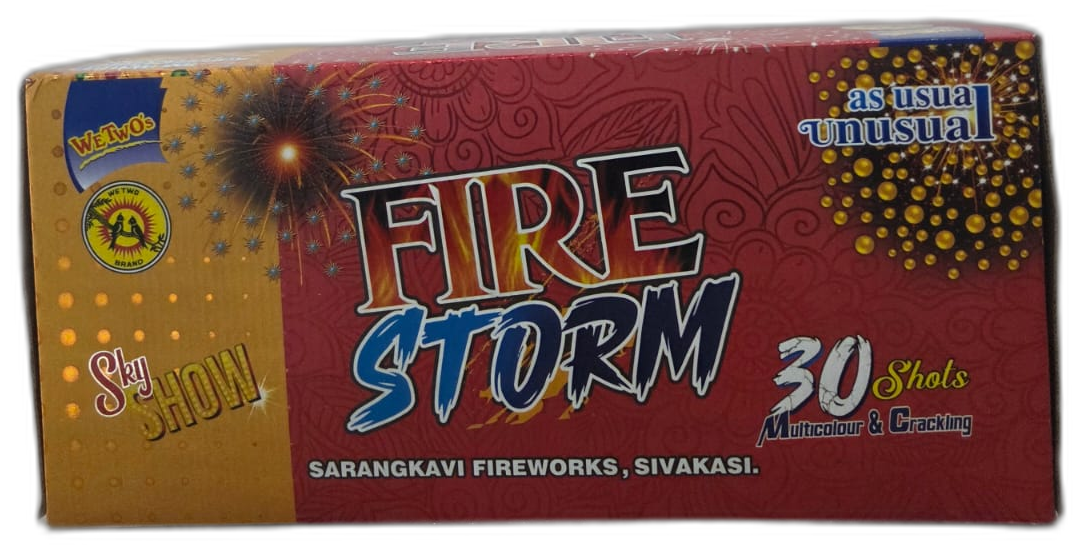 30 SHOTS FIRE STORM (UV)